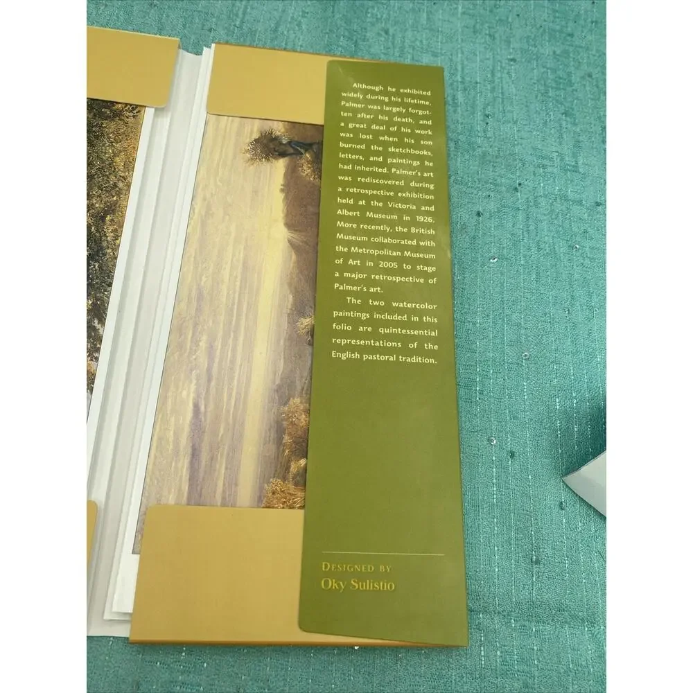 Samuel Palmer: A Folio of Notecards Pomegranate Manchester Art Gallery Art Cards